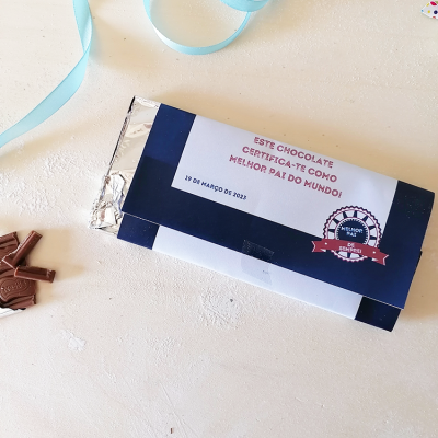 Choco Certificado Melhor Pai do Mundo!