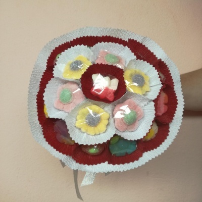 Mini&#x20;Bouquet&#x20;de&#x20;Gomas&#x20;para&#x20;Noiva&#x20;fazer&#x20;jogo&#x20;das&#x20;solteiras&#x21;