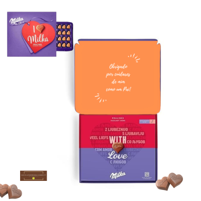 Caixa&#x20;de&#x20;Bombons&#x20;Milka&#x20;Hearts&#x20;personalizada&#x20;com&#x20;foto&#x20;do&#x20;Av&#x00F4;
