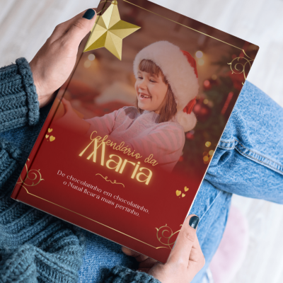 Calend&#x00E1;rio&#x20;do&#x20;Advento&#x20;Personalizado&#x20;com&#x20;Fotografia&#x20;&#x7C;&#x20;Chocolate&#x20;Nestl&#x00E9;&#x20;Extrafino