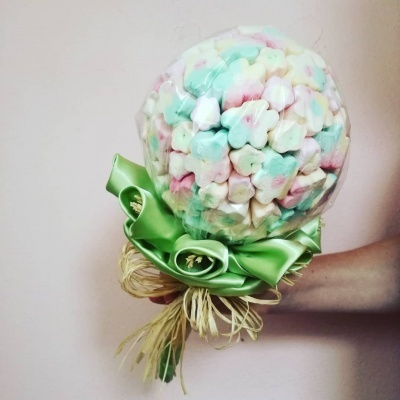 Bouquet de Noiva para as solteiras, em gomas!