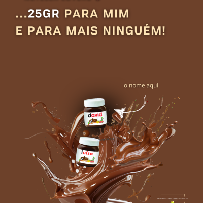 Frasco&#x20;Mini&#x20;Nutella&#x20;25gr&#x20;com&#x20;r&#x00F3;tulo&#x20;personalizado