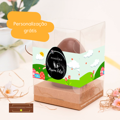Ovo de Páscoa Grande Personalizado – Exclusivo, Delicioso e Único!