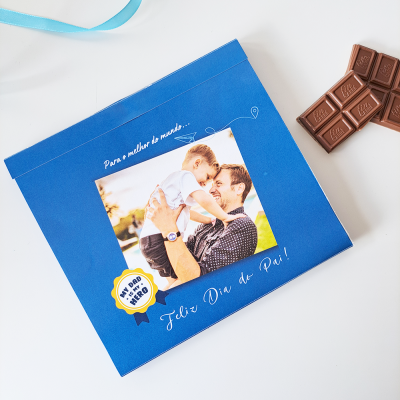 Dupla&#x20;de&#x20;Chocolates&#x20;em&#x20;embalagem&#x20;personalizada&#x20;com&#x20;fotografia&#x20;&#x7C;&#x20;Dia&#x20;do&#x20;Pai&#x20;2024