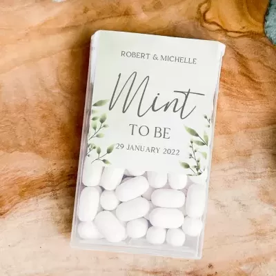 Tic&#x20;Tac&#x20;Mints&#x20;Personalizados&#x20;para&#x20;Lembran&#x00E7;as&#x20;de&#x20;Casamento