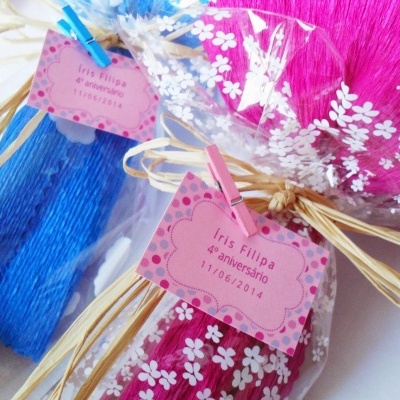 Mini Bouquets de Gomas para Festas