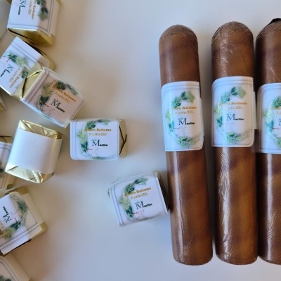 Charutos&#x20;de&#x20;Chocolate&#x20;com&#x20;R&#x00F3;tulo&#x20;Personalizado&#x20;&#x7C;&#x20;Lembran&#x00E7;as&#x20;originais