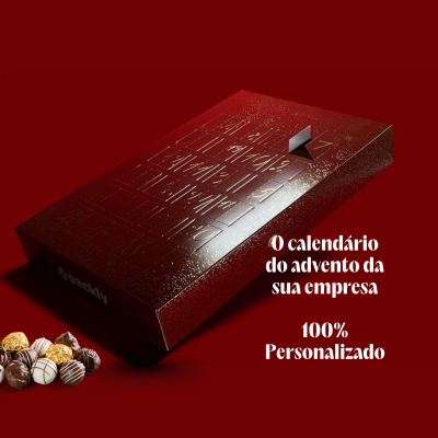 Natal&#x20;Empresas&#x20;&#x7C;&#x20;Calend&#x00E1;rio&#x20;do&#x20;Advento&#x20;com&#x20;24&#x20;Bombons&#x20;100&#x25;&#x20;Personalizado