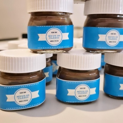 Frasco&#x20;Mini&#x20;Nutella&#x20;25gr&#x20;com&#x20;r&#x00F3;tulo&#x20;personalizado