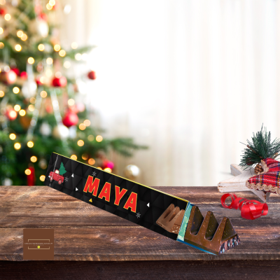 Barra&#x20;de&#x20;Chocolate&#x20;Toblerone&#x20;Personalizada&#x20;com&#x20;Nome&#x20;-&#x20;Edi&#x00E7;&#x00E3;o&#x20;de&#x20;Natal