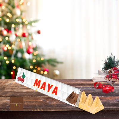 Barra&#x20;de&#x20;Chocolate&#x20;Toblerone&#x20;Personalizada&#x20;com&#x20;Nome&#x20;-&#x20;Edi&#x00E7;&#x00E3;o&#x20;de&#x20;Natal