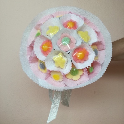 Mini&#x20;Bouquet&#x20;de&#x20;Gomas&#x20;para&#x20;Noiva&#x20;fazer&#x20;jogo&#x20;das&#x20;solteiras&#x21;