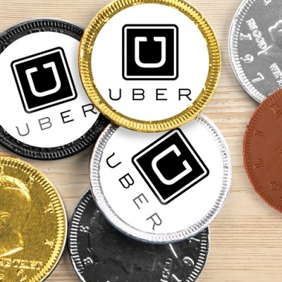 200 Moedas de Chocolate com Imagem Personalizada para Empresas ou Aniversários