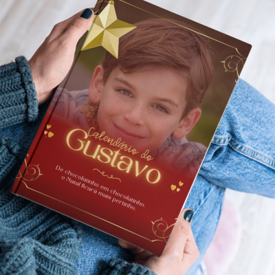 Calend&#x00E1;rio&#x20;do&#x20;Advento&#x20;Personalizado&#x20;com&#x20;Fotografia&#x20;&#x7C;&#x20;Chocolate&#x20;Nestl&#x00E9;&#x20;Extrafino