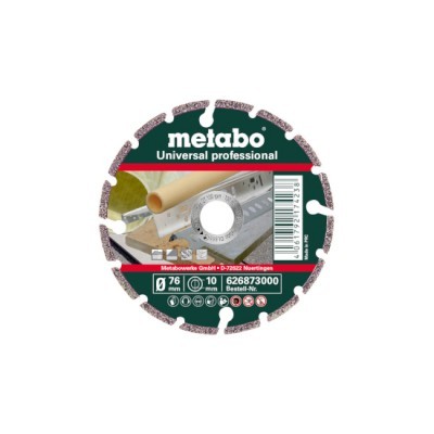 Disco de corte Diamantado UP1 76mm Metabo