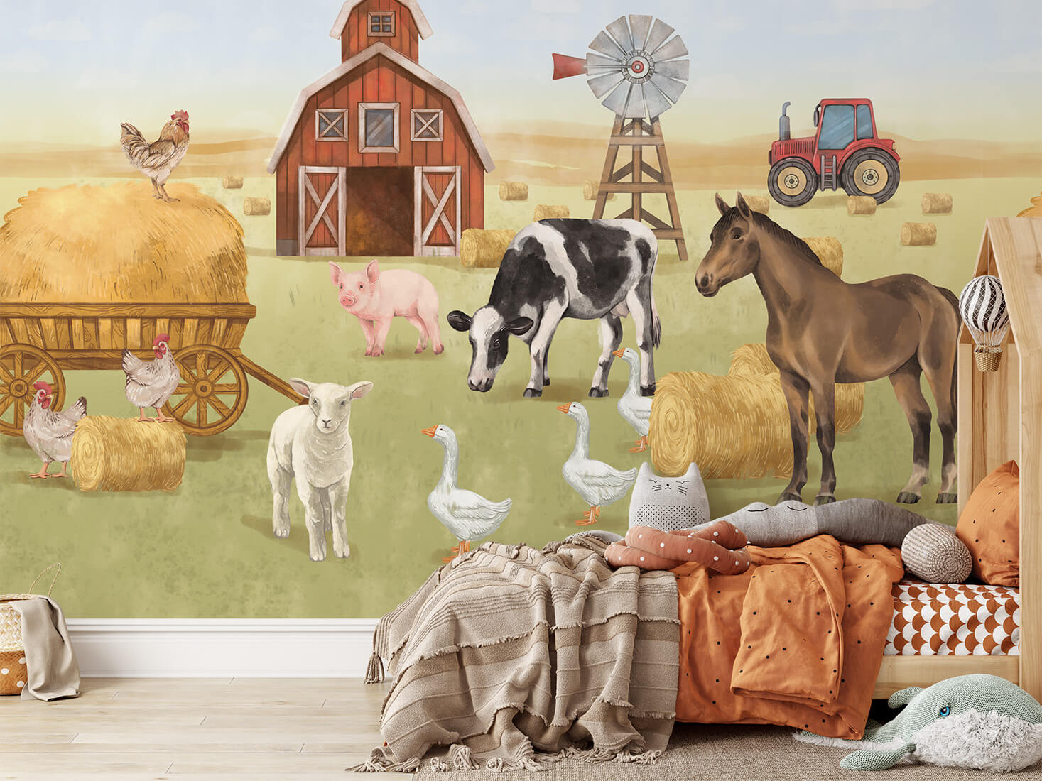 Papel de Parede ANIMAIS da QUINTA Papel de Parede ANIMAIS da QUINTA