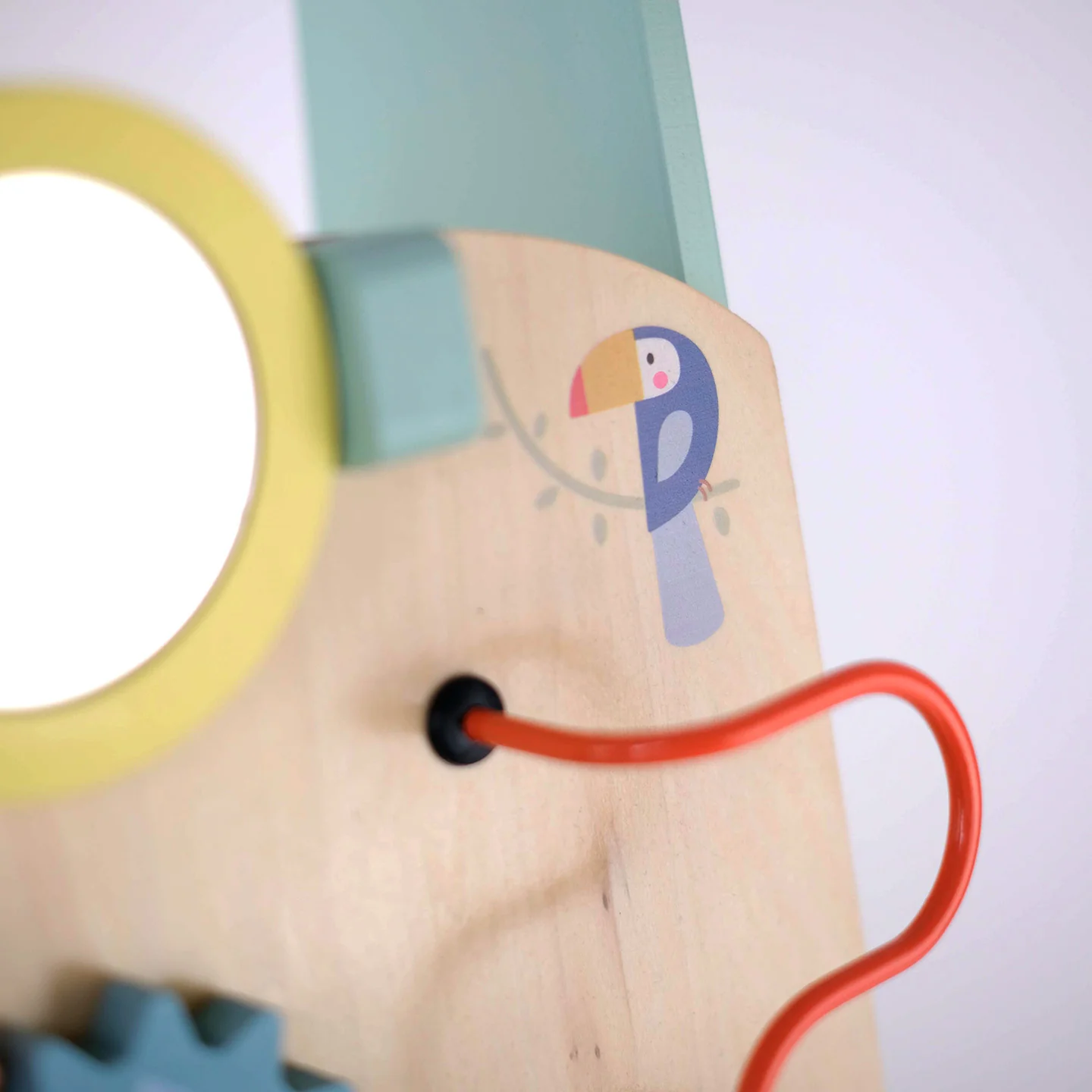 Andador de Madeira Educativo para Crianças Andador de Madeira Educativo para Crianças