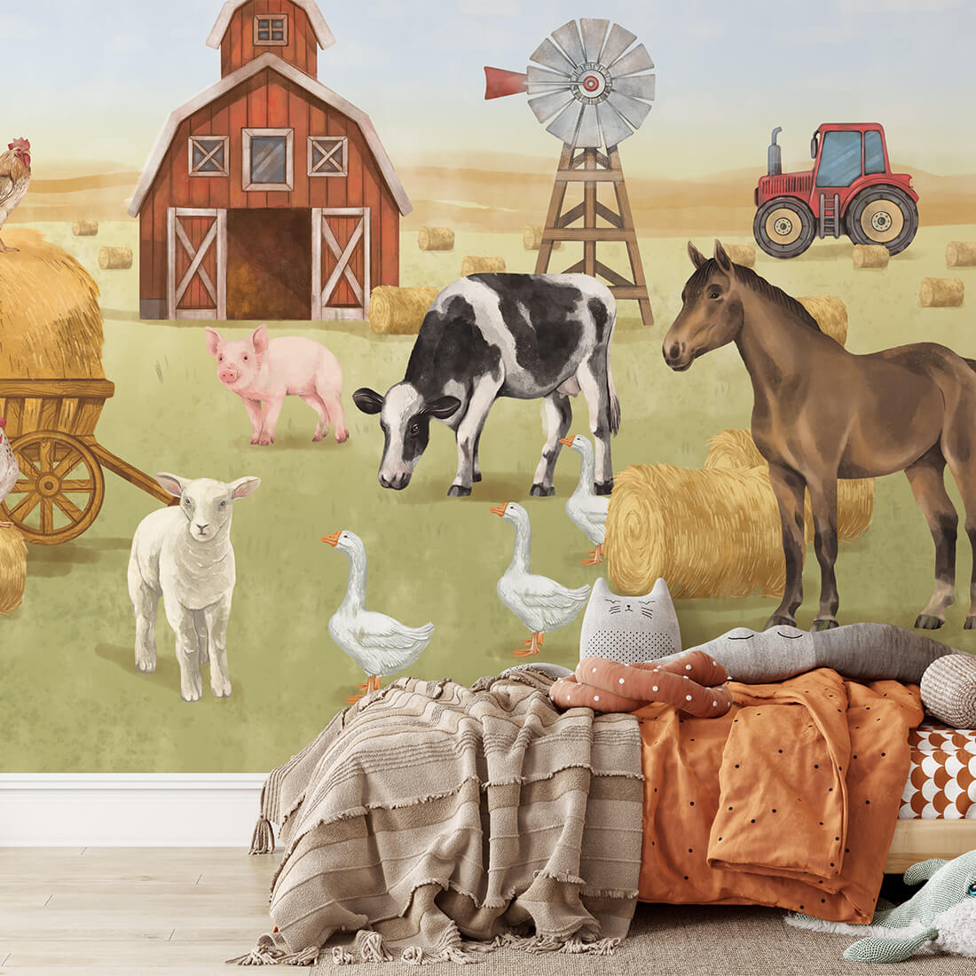 Papel de Parede ANIMAIS da QUINTA Papel de Parede ANIMAIS da QUINTA