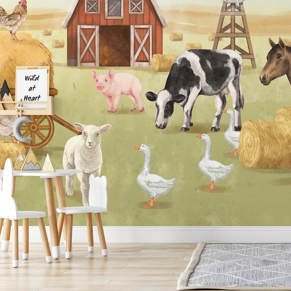 Papel de Parede ANIMAIS da QUINTA Papel de Parede ANIMAIS da QUINTA