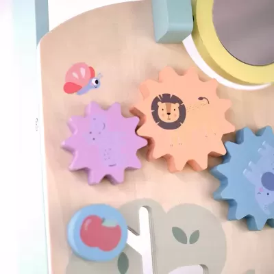 Andador de Madeira Educativo para Crianças