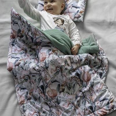 Conjunto Cama - Cobertor e Travesseiro Para Dormir