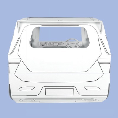 CARRO Incrível para Colorir