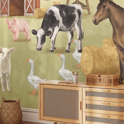 Papel de Parede ANIMAIS da QUINTA