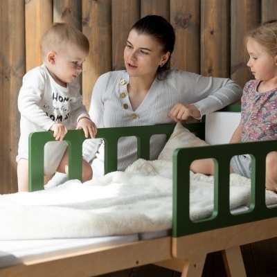 Cama Infantil MODULAR Montessori com Colchão