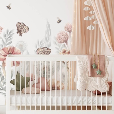 Papel de Parede Flores SILVESTRES Pequenas