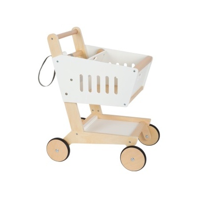 Carrinho de Compras de Madeira