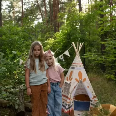 Conjunto Tipi NATIVE VIBE – Tenda, Tapete e Almofada