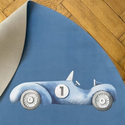 Tapete Educativo Natural Carros de Corrida para Bebés PRIME