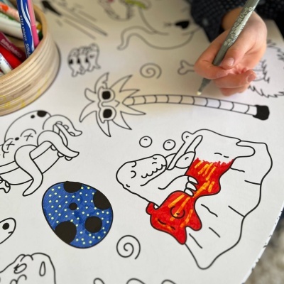 Recarga de Folhas para Mesa de Desenho EXCLUSIVA – Edição XXL