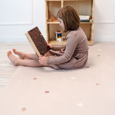 Tapete Grande PONTOS BEGE