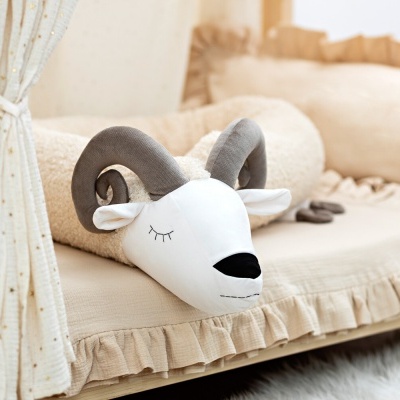 Protetor de Cama Almofada Travesseiro CORDEIRO