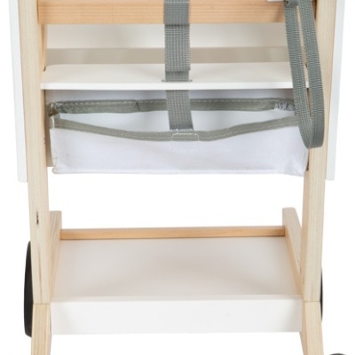 Carrinho de Compras de Madeira