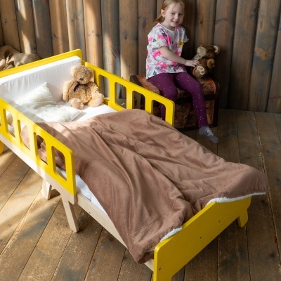 Cama Infantil MODULAR Montessori com Colchão