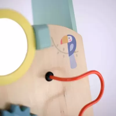 Andador de Madeira Educativo para Crianças