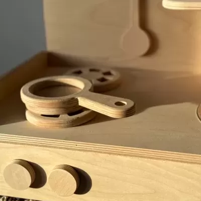 Cozinha Infantil de Madeira