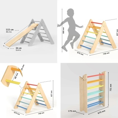 Conjunto Grande de Escalada e Equilíbrio