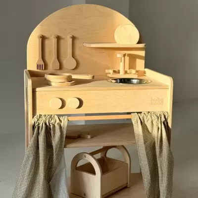 Cozinha Infantil de Madeira