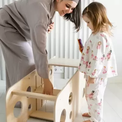 Torre de Aprendizagem Ajustável 3 em 1 - XL