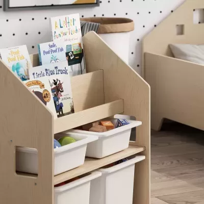 Estante Montessori Multiuso 2 em 1