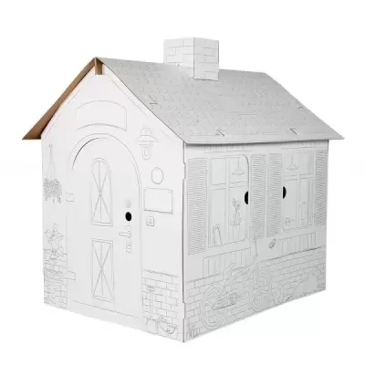 A Minha CASA Para Colorir