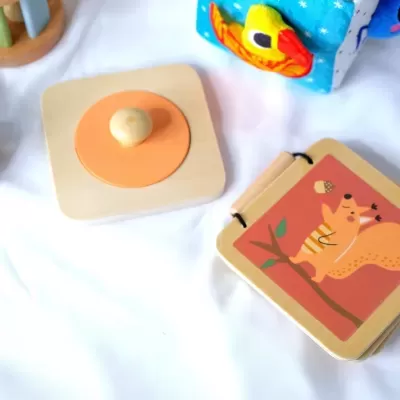 Caixa Sensorial Montessori - 6 a 12 meses