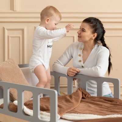 Cama Infantil MODULAR Montessori com Colchão