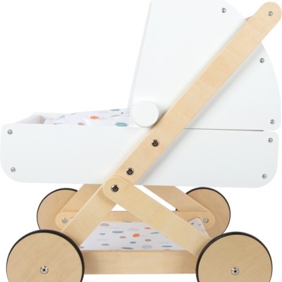 Carrinho de Bonecas BOTÃOZINHO 2 em 1 – Design Escandinavo