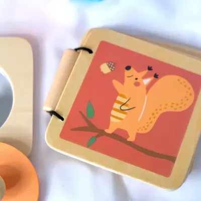 Caixa Sensorial Montessori - 6 a 12 meses