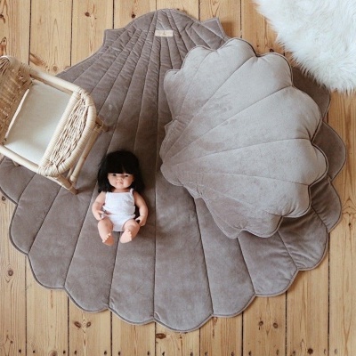 Almofada de Veludo Grande CONCHA