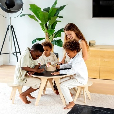 Conjunto 2 Bancos de Madeira